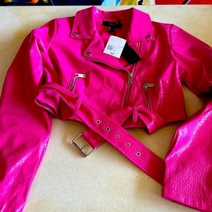Hot pink women’s jacket